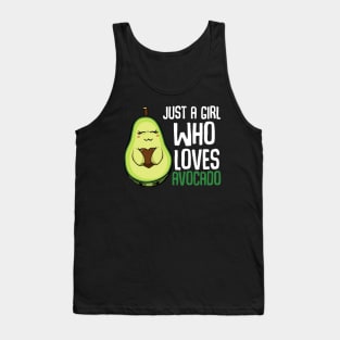 Avocado - Just A Gril Who Loves Avocado Tank Top